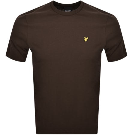 Product Image for Lyle And Scott Crew Neck T Shirt Brown