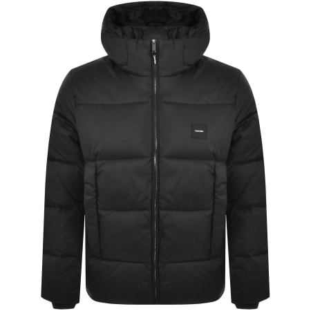 Product Image for Calvin Klein Hooded Puffer Jacket Black