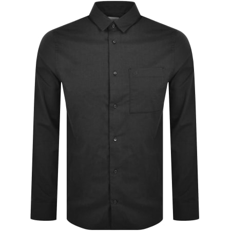 Product Image for Calvin Klein Regular Fit Flannel Shirt Grey