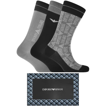 Product Image for Emporio Armani 3 Pack Socks Gift Set