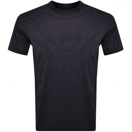 Product Image for Emporio Armani Logo T Shirt Navy