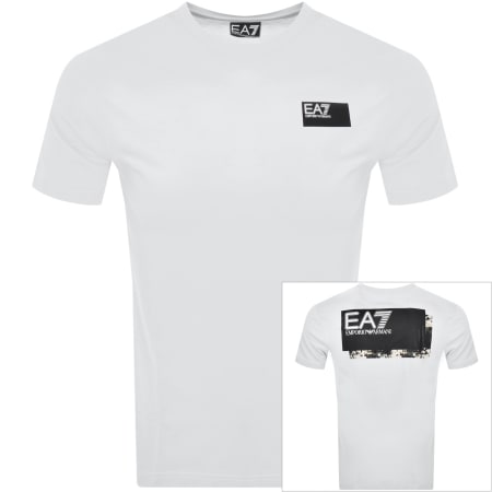Product Image for EA7 Emporio Armani Logo T Shirt White