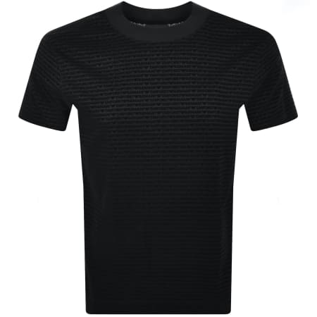 Product Image for Emporio Armani Crew Neck Logo T Shirt Black