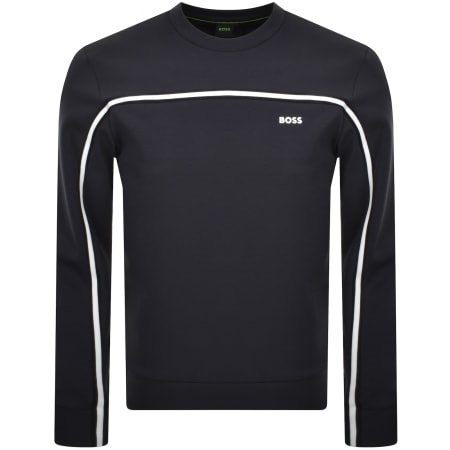 Product Image for BOSS Salbo 1 Sweatshirt Navy