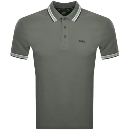 Product Image for BOSS Paddy Polo T Shirt Grey