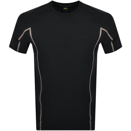 Product Image for BOSS Tape Stretch Fit T Shirt Black