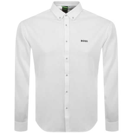 Product Image for BOSS B Motion Regular Fit Stretch Shirt White
