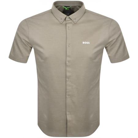 Product Image for BOSS B Motion Regular Stretch Fit Shirt Brown