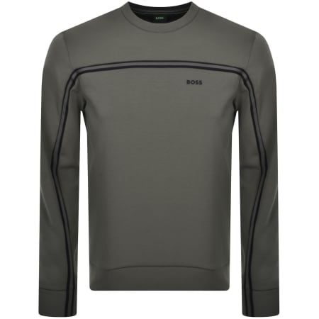 Product Image for BOSS Salbo 1 Sweatshirt Grey