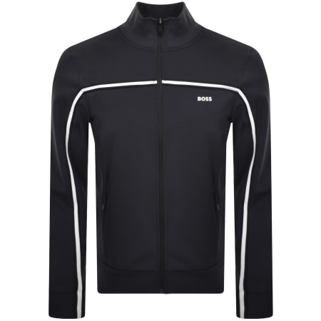 Product Image for BOSS Skaz 1 Full Zip Sweatshirt Navy