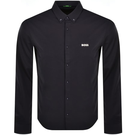 Product Image for BOSS B Motion Regular Stretch Fit Shirt Navy