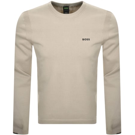 Product Image for BOSS Ever X Knit Jumper Beige