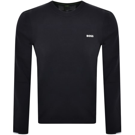 Product Image for BOSS Ever X Knit Jumper Navy