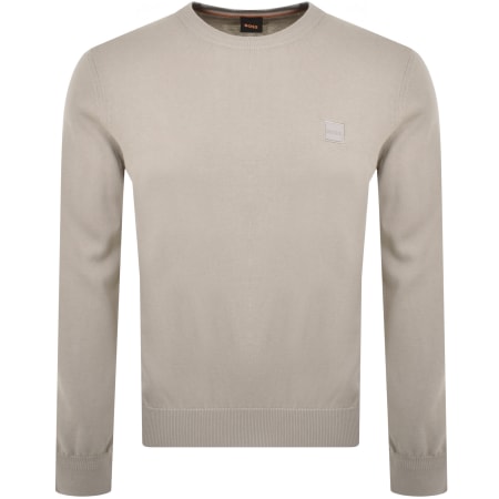 Product Image for BOSS Kanovano Knit Jumper Beige