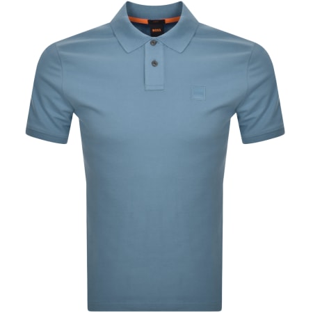 Product Image for BOSS Slim Fit Passenger Polo T Shirt Blue
