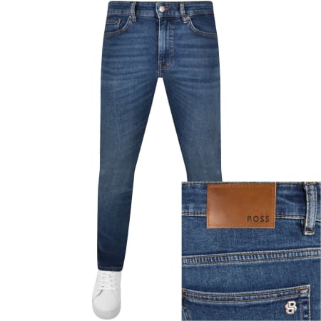 Product Image for BOSS Delaware Slim Fit Jeans Mid Wash Blue