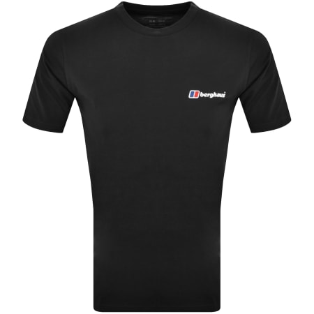 Product Image for Berghaus Organic Classic Logo T Shirt Black