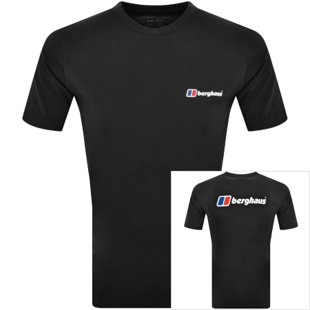 Product Image for Berghaus Organic Logo T Shirt Black