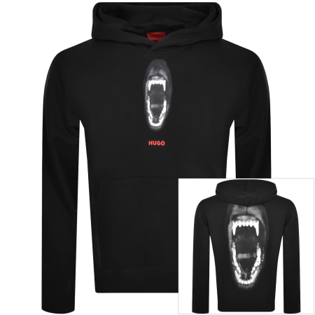 Product Image for HUGO Dartchon Hoodie Black