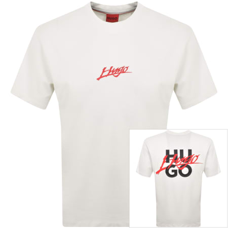 Product Image for HUGO Dlogotee T Shirt White