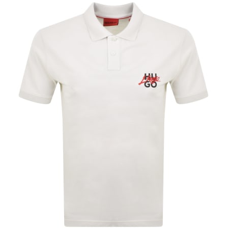 Product Image for HUGO Dalogpolo Polo T Shirt White