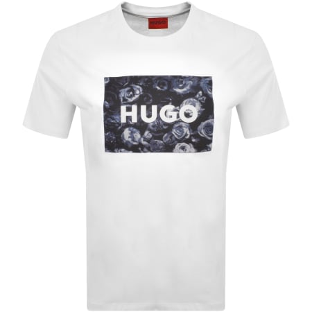 Product Image for HUGO Dulive U244 T Shirt Grey