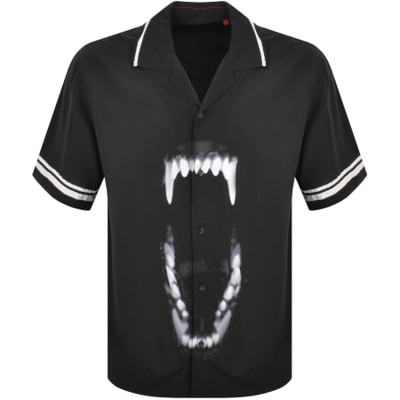 Product Image for HUGO Espino Animal Graphic Shirt Black