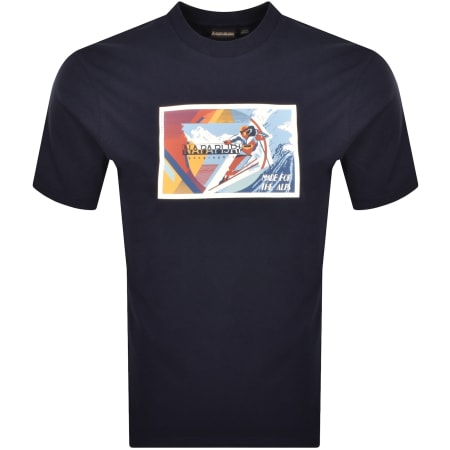 Product Image for Napapijri S Portalet T Shirt Navy