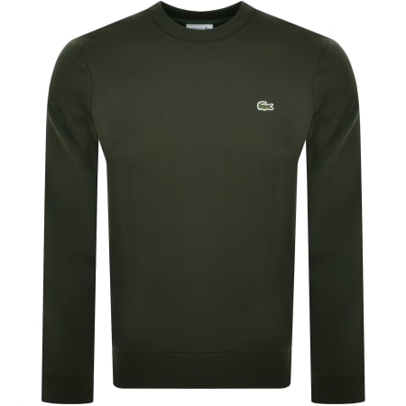 Product Image for Lacoste Crew Neck Sweatshirt Green