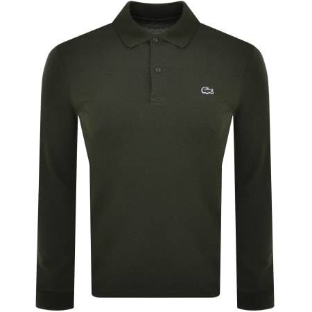 Product Image for Lacoste Long Sleeve Polo T Shirt Green