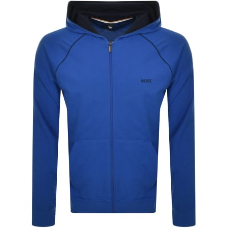 Product Image for BOSS Mix And Match Full Zip Hoodie Blue