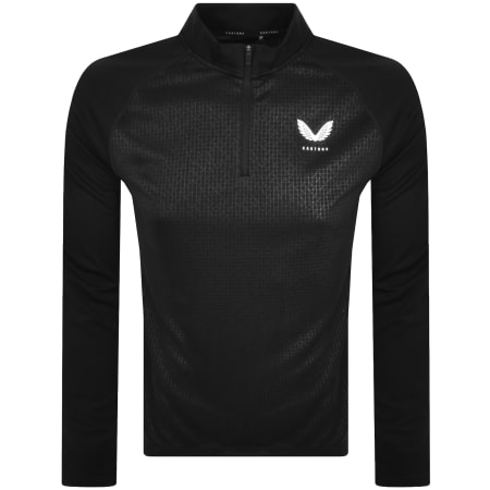Product Image for Castore Adapt Quarter Zip Sweatshirt Black