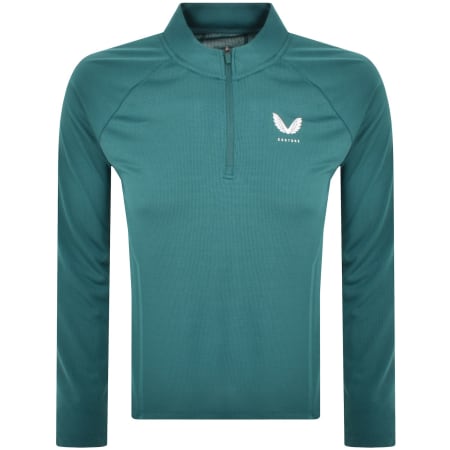 Product Image for Castore Apex Quarter Zip Knit Jumper Blue