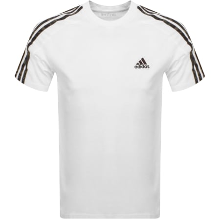 Product Image for adidas Sportswear 3 Stripe T Shirt White
