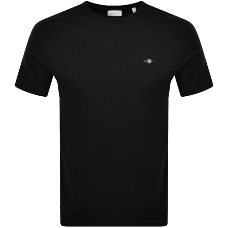 Product Image for Gant Regular Shield T Shirt Black