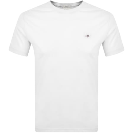 Product Image for Gant Original Regular Shield T Shirt White