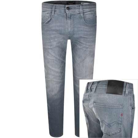 Product Image for Replay Anbass Slim Fit Mid Wash Jeans