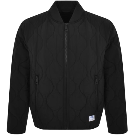Product Image for HUGO Blue Boho Slim Fit Quilted Jacket Black