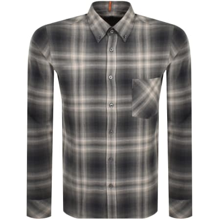 Product Image for BOSS Rickert Regular Fit Shirt Grey