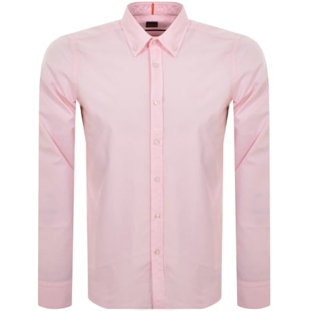 Product Image for BOSS Rickert Regular Fit Shirt Pink