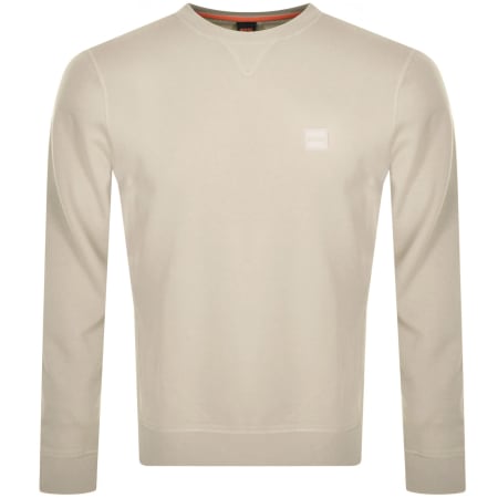 Product Image for BOSS Westart 1 Sweatshirt Beige