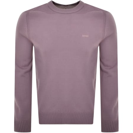 Product Image for BOSS Avac Knit Jumper Purple