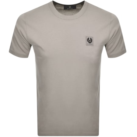 Product Image for Belstaff Featherweight Logo T Shirt Dark Sand