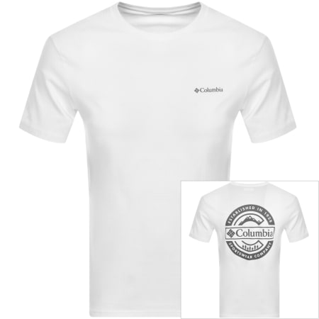 Product Image for Columbia Rapid Ridge Back Graphic T Shirt White