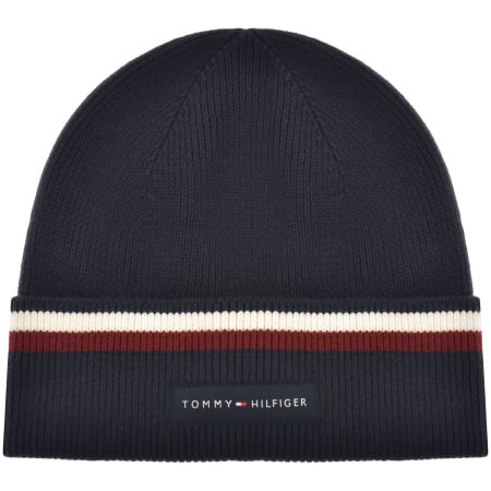 Product Image for Tommy Hilfiger Love Solid Stripe Beanie Navy