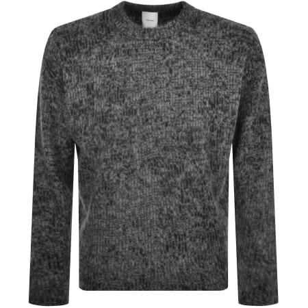 Product Image for Calvin Klein Jacquard Alpaca Blend Jumper Black