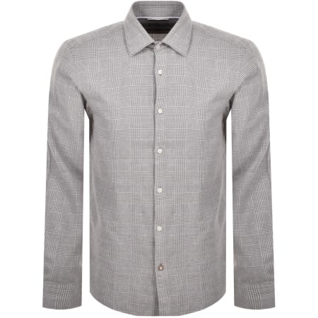 Product Image for BOSS C Hal Long Sleeved Shirt Grey