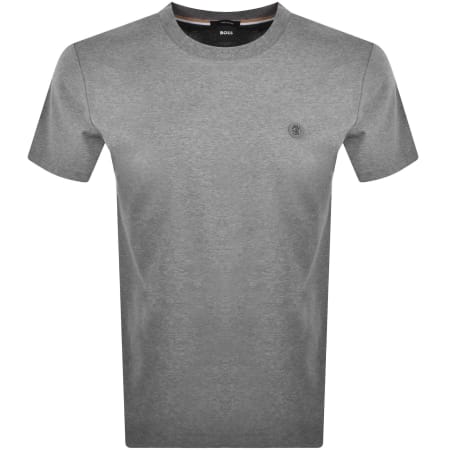 Product Image for BOSS Taut 1 Logo T Shirt Grey