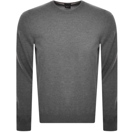 Product Image for BOSS Botto L Knit Jumper Grey