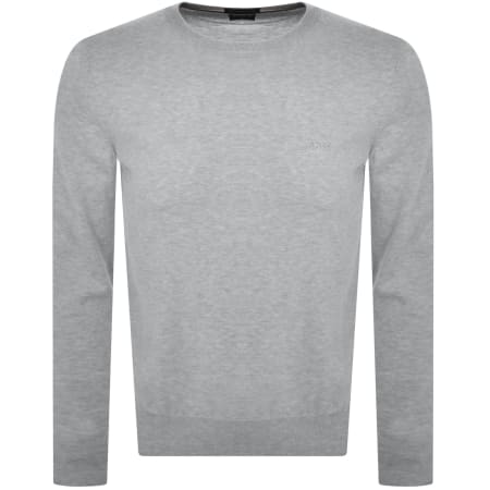 Product Image for BOSS Botto L Knit Jumper Grey